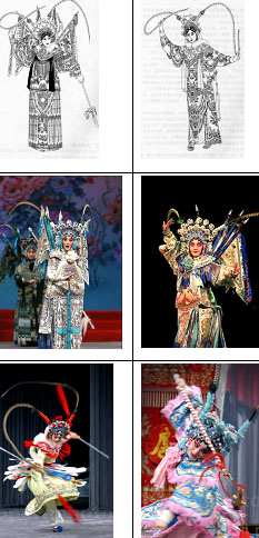 пекинская опера - амплуа