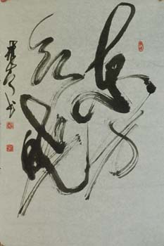 китайская иероглифика - стиль Цаошу