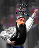 грим в пекинской опере