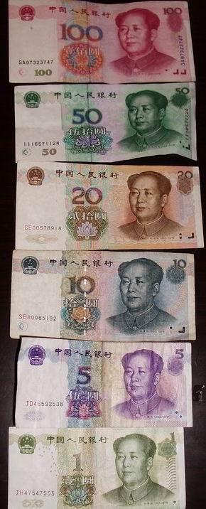китайские деньги