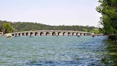 Мост, парк Ихэюань