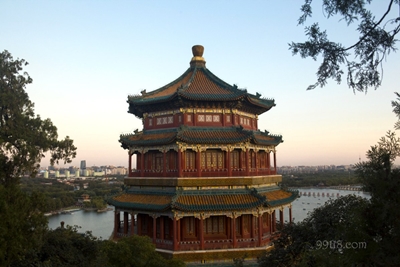Пагода, парк Ихэюань