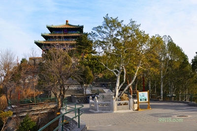 Осень, парк Цзиншань