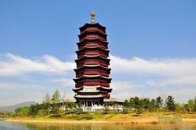 Пагода, озеро Яньциху