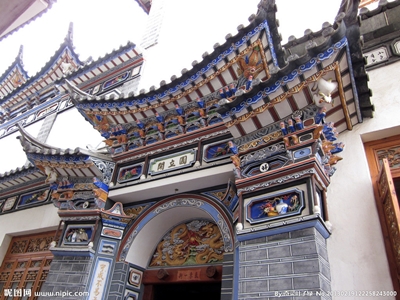 Расписная арка, Юньнань