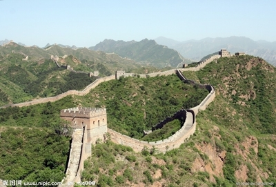 Великая Китайская стена в провинции Хэбэй