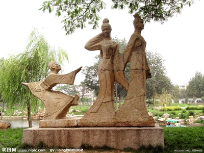 Ханьдань, статуя малыша