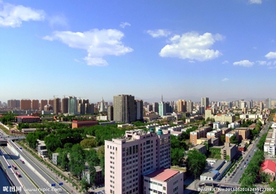 Вид на город Шицзячжуан