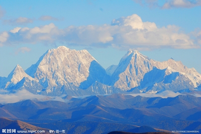 Горы в провинции Сычуань