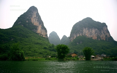 Река Юлонг в Гуанси