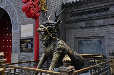 Скульптура, Древняя улица, Тяньцзинь
