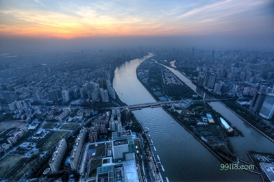 Вид на Гуанчжоу