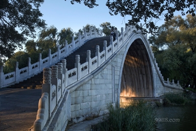 Мост, парк Ихэюань