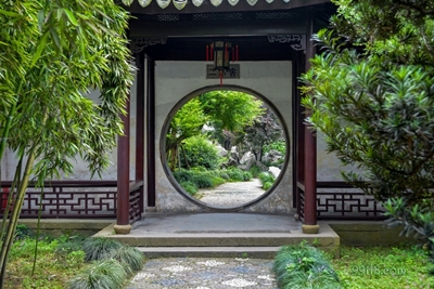 Круглые ворота, город Сучжоу